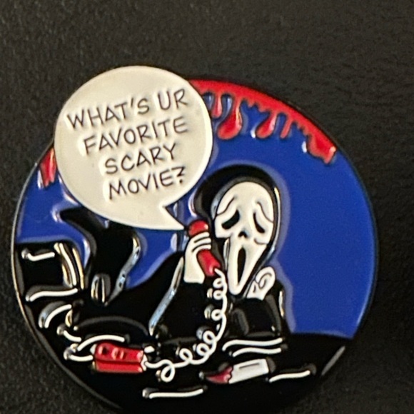 5/20$  Scream Ghost Face Ghostface Horror Kawaii Aesthetic Goth Enamel Pin - Picture 13 of 16